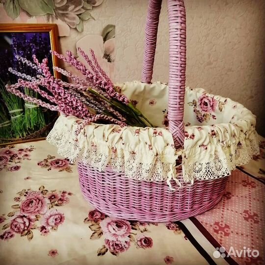 Яркая, стильная корзина для торжества