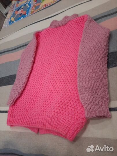 Кофта для девочки 128 новая