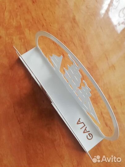 Салфетница металлическая новая