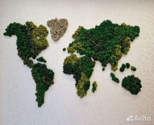 Декоративные панно из стабилизированного мха