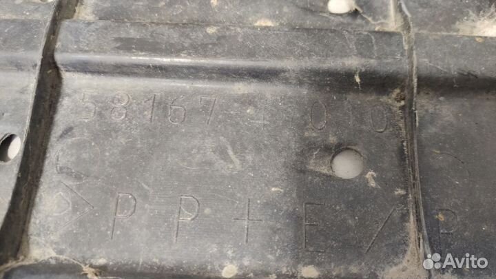 Защита днища Toyota Prius 2 XW20