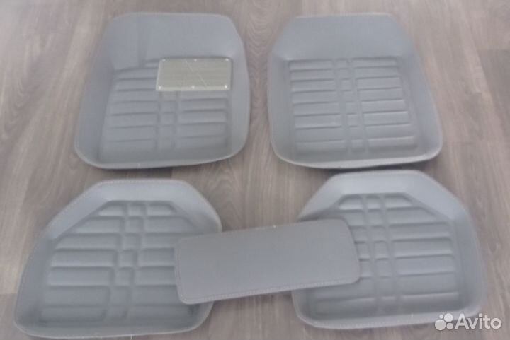 3D коврики салона из экокожи