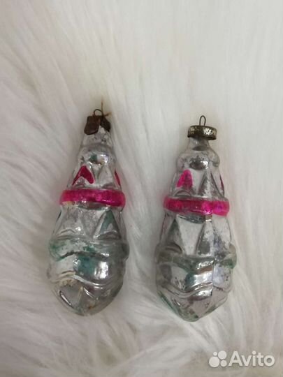 Ёлочные игрушки СССР