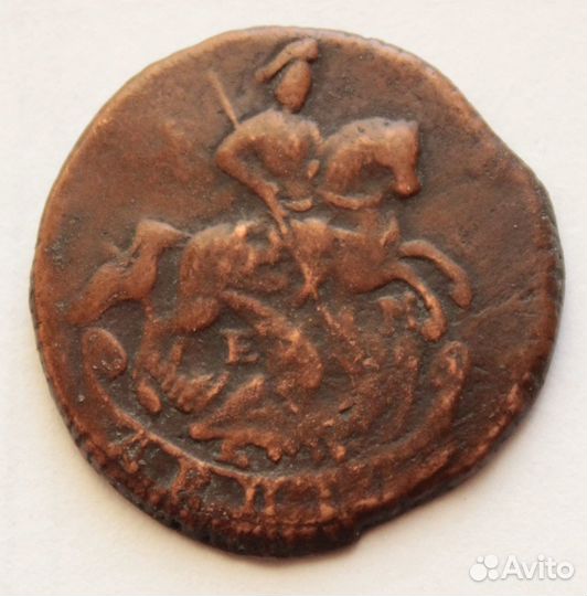 Деньга 1767 год ем. М109