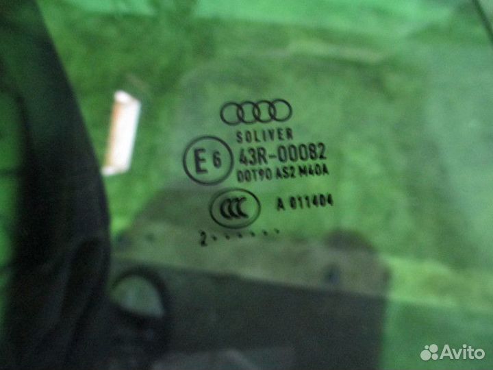 Стекло двери задней правой Audi A7 (4G8) 2011-2018