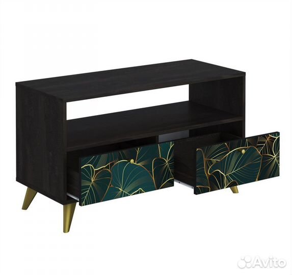 Фьюжн Тумба тм-005 Камень угольный tropical