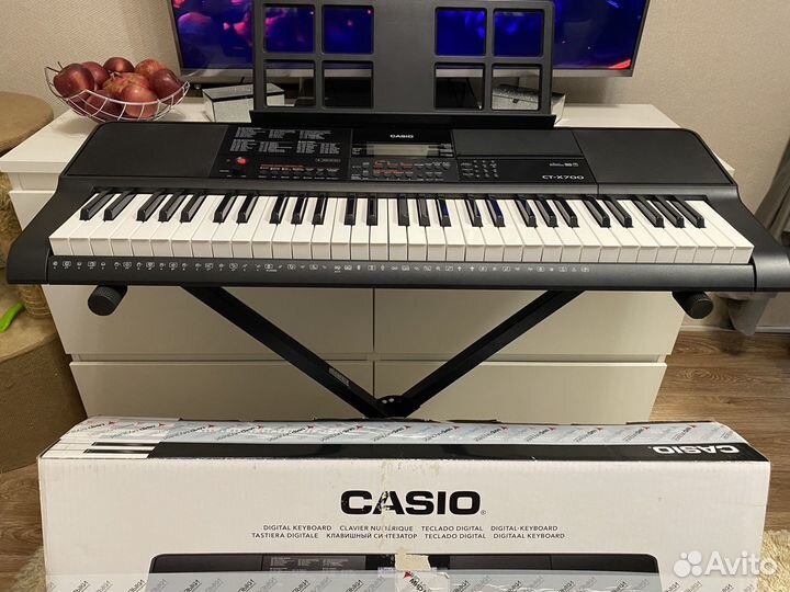 Синтезатор casio ct x700