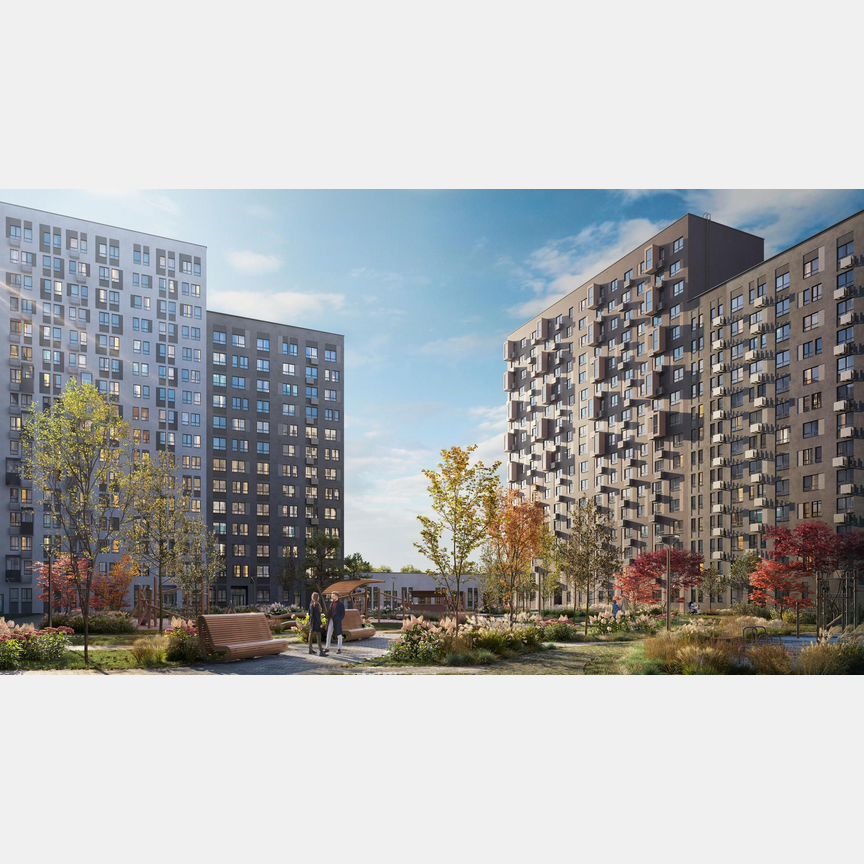 2-к. квартира, 57,5 м², 11/16 эт.