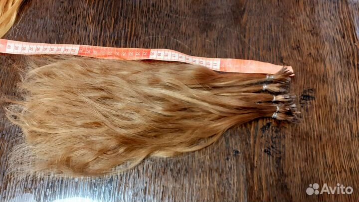 Волосы натуральные славянка русый