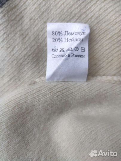 Шапка с шарфом женская