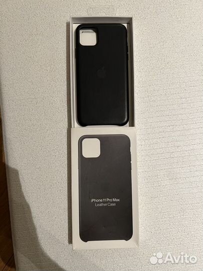 Чехол для iPhone 11 Pro max Leather Case