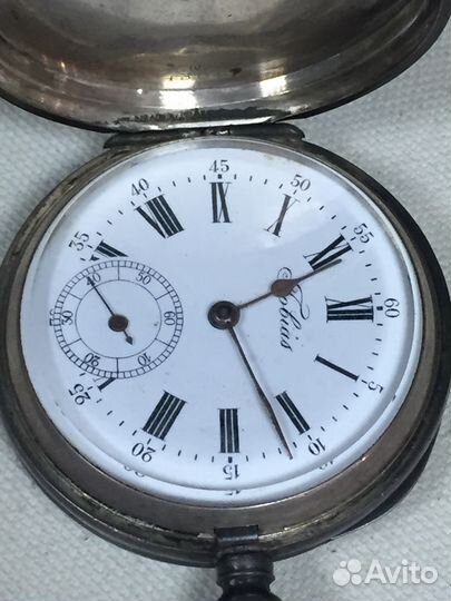 Часы карманные,серебро