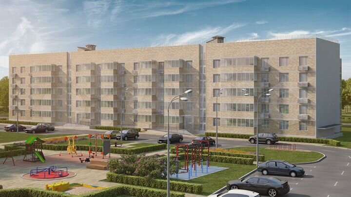 2-к. квартира, 51,1 м², 2/5 эт.