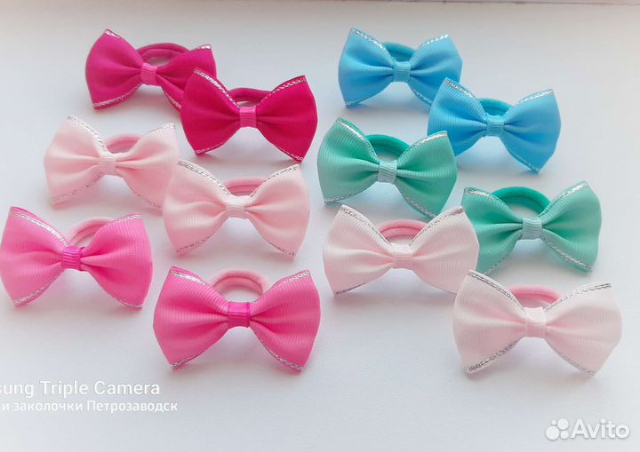 Бантики резинки