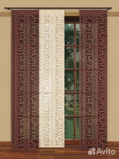 Гардина-панно