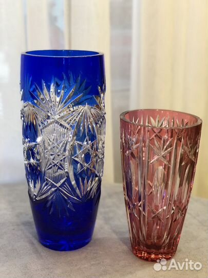 Хрустальная ваза