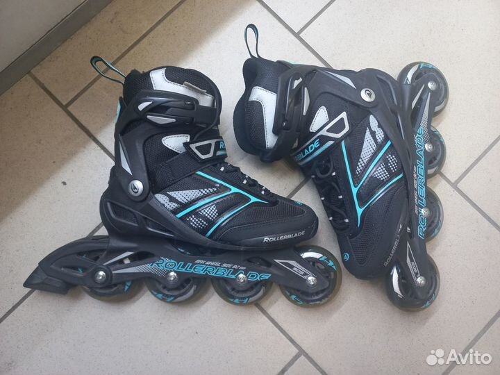 Роликовые коньки rollerblade 38,5 + защита