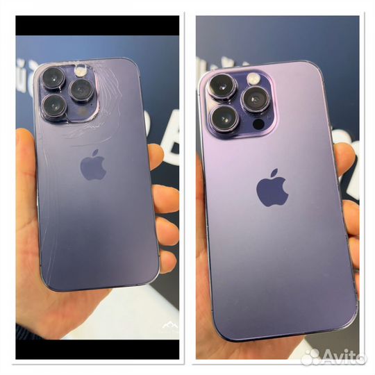 Замена заднего стекла корпуса iPhone