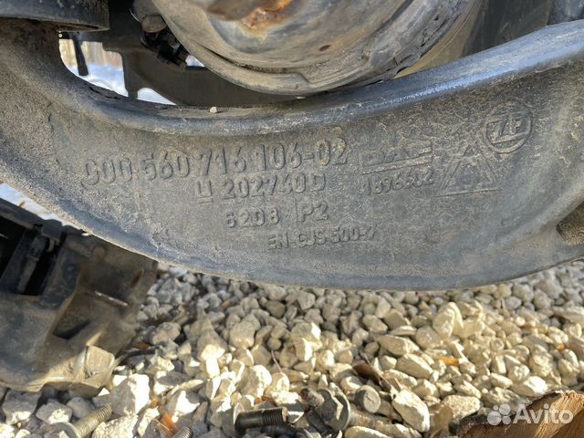 Кронштейн пневморессоры правый Daf XF106