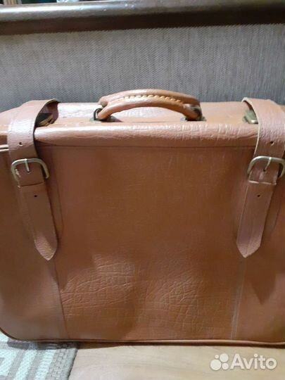 Кожаный чемодан СССР