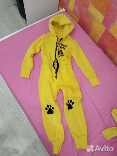 Комбинезон на флисе 128