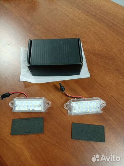 Подсветка номера Mitsubishi Lancer 10. EVO VII