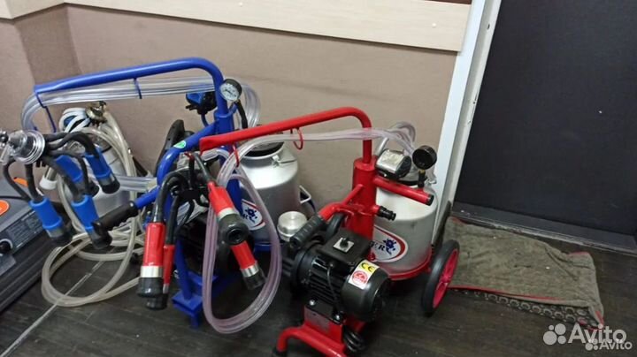 Доильный аппарат для коров lider Турция Вакуумный