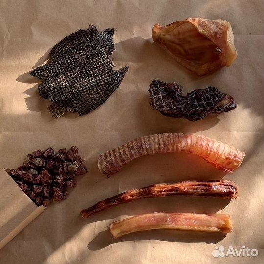 Натуральные лакомства для собак