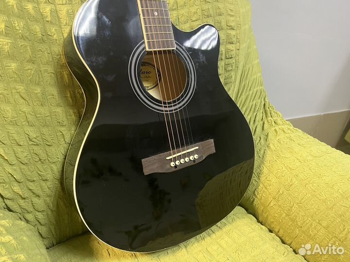 Акустическая гитара Elitaro черная