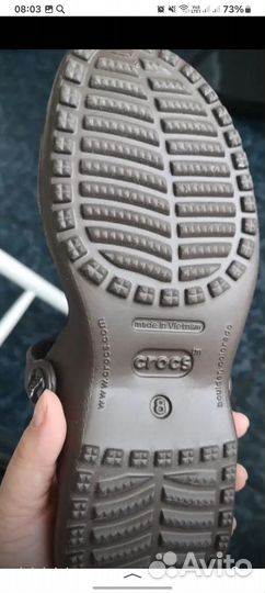Продаю новые Crocs Cleo 38/W8