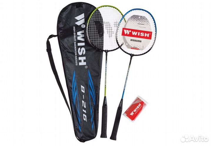 Набор для бадминтона Wish Steeltec 216