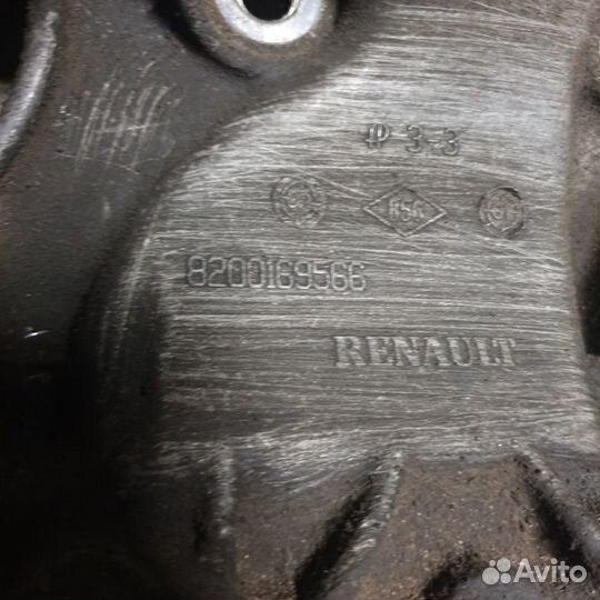 Кронштейн генератора кондиционера рено логан меган