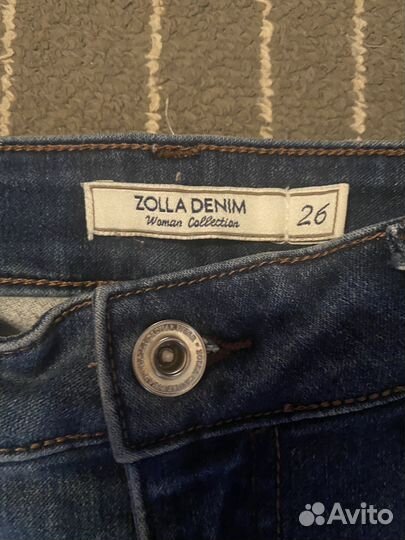 Джинсы тёплые zolla
