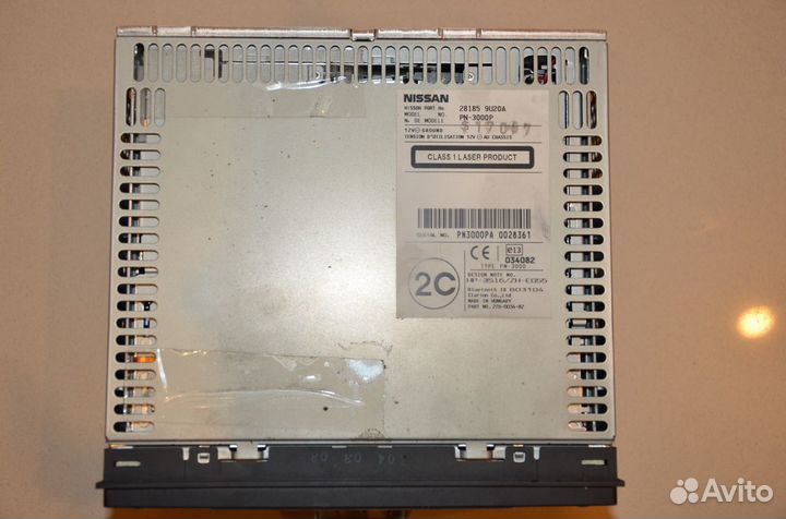 Автомагнитола nissan