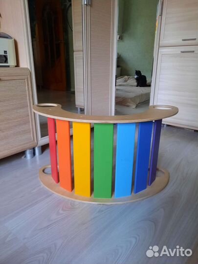 Качалка Качели Мостик Радуга