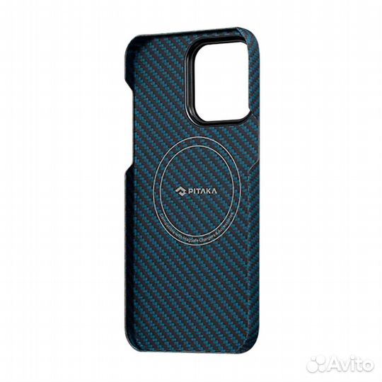 Pitaka MagEZ Case 3 iPhone 14 Pro Max чёрно-синий