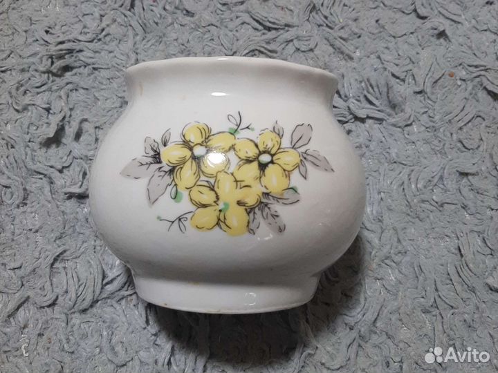 Сахарница фарфор СССР