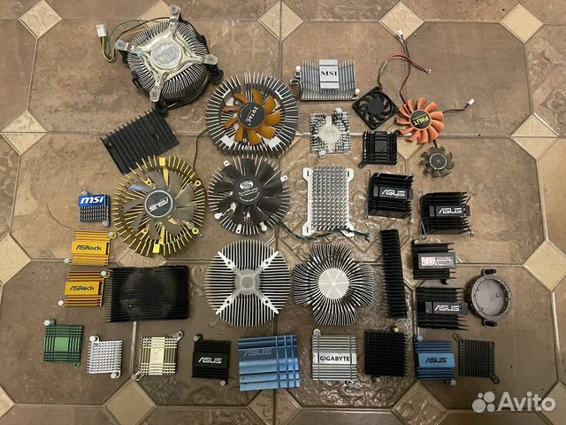 Радиаторы охлаждения для материнских плат