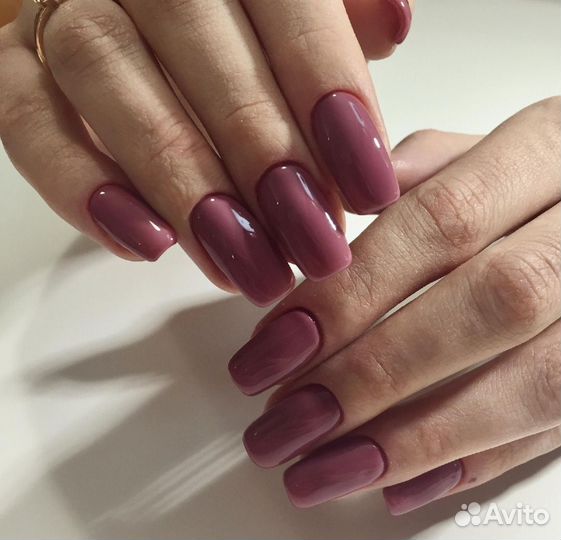 Маникюр наращивание укрепление