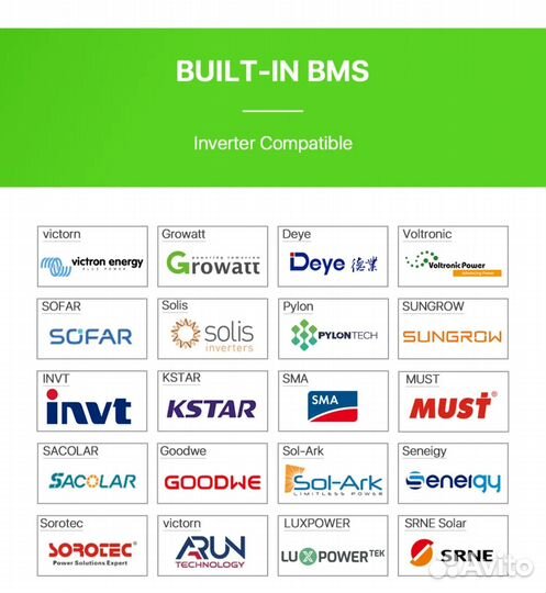 Аккумулятор Basen 51.2v/300Ah/15kWh LiFePo4