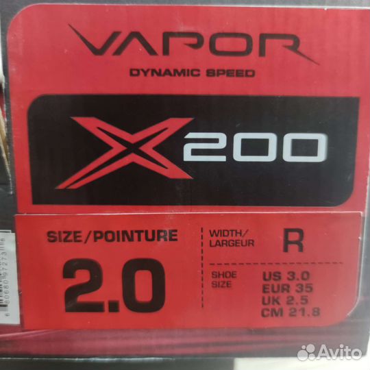 Хоккейные коньки bauer vapor x200