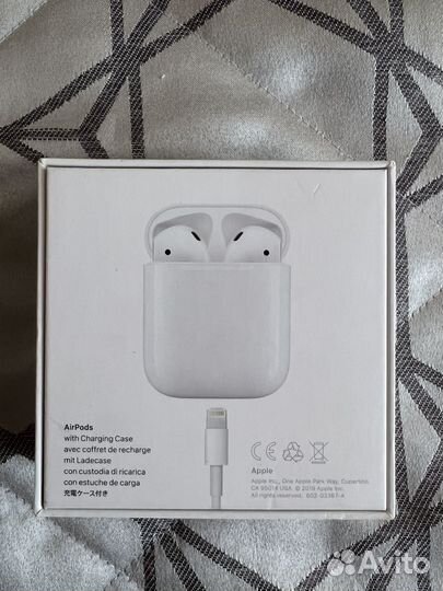 Беспроводные наушники apple airpods 2