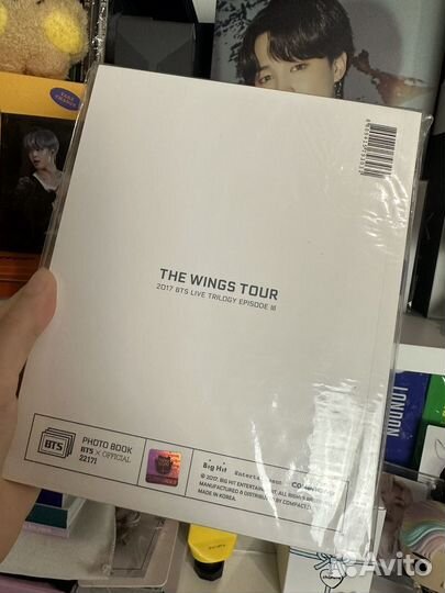 Bts face photo wings tour фотобук (бронь)