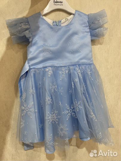 Платье снежинки 92 размер