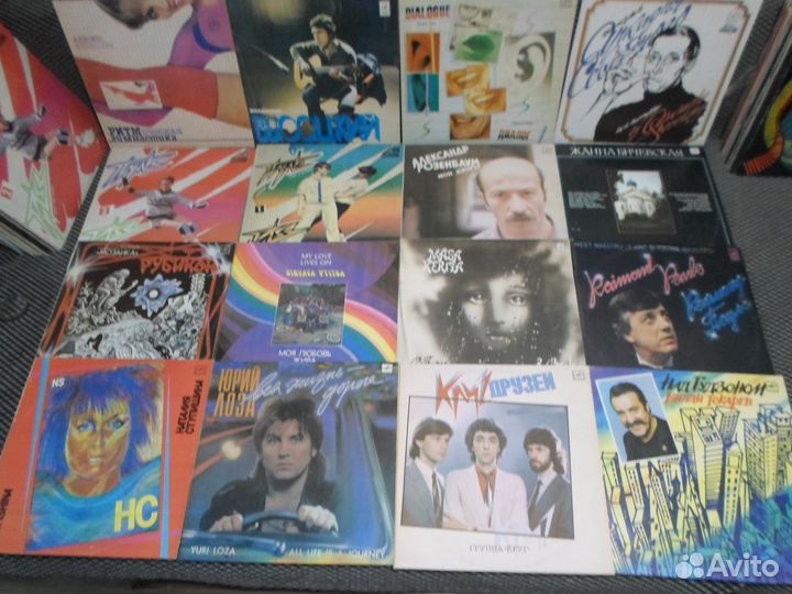 Пластинки Мелодия русское