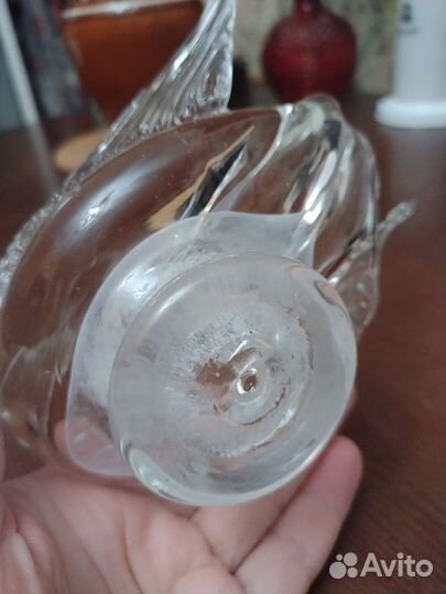 Лебедь винтаж редкий Glasblaserei heimbach Герм