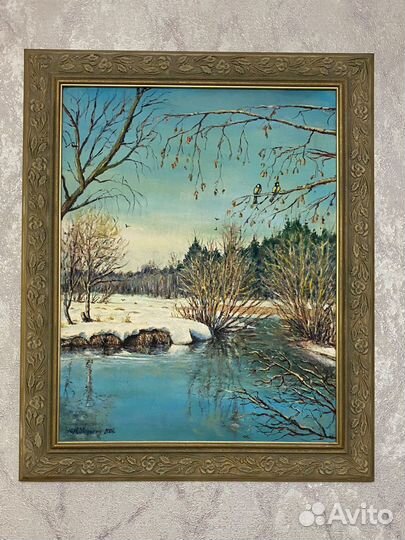 Картина маслом пейзаж на заказ