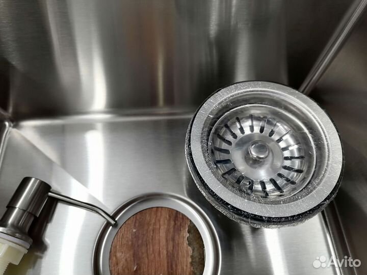 Мойка для кухни, нержавейка,сатин,40х50