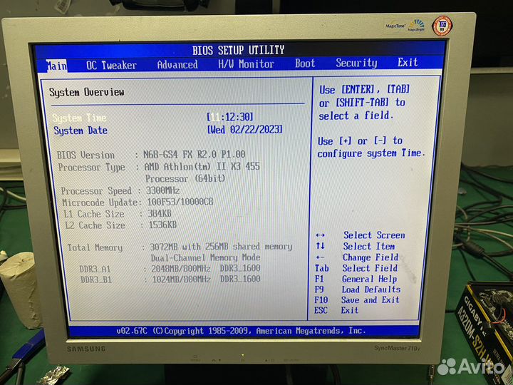 Монитор samsung syncmaster 740n