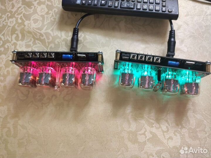 Часы nixie clock на ин-12